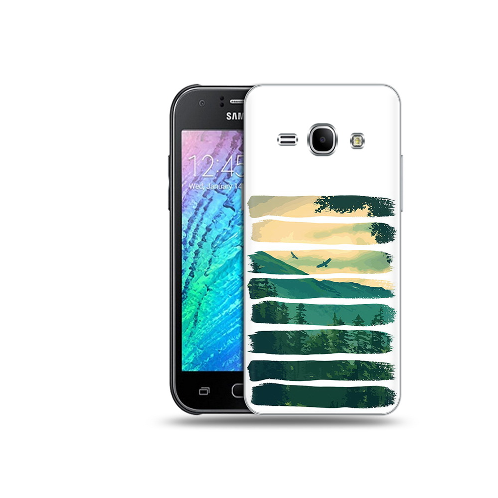 

Чехол MyPads Tocco для Samsung Galaxy J1 Лесная чаща (PT12095.602.107), Прозрачный, Tocco