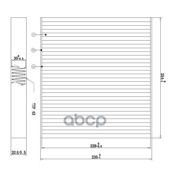 фото Фильтр салонный double force^dfc26009 double force арт. dfc26009