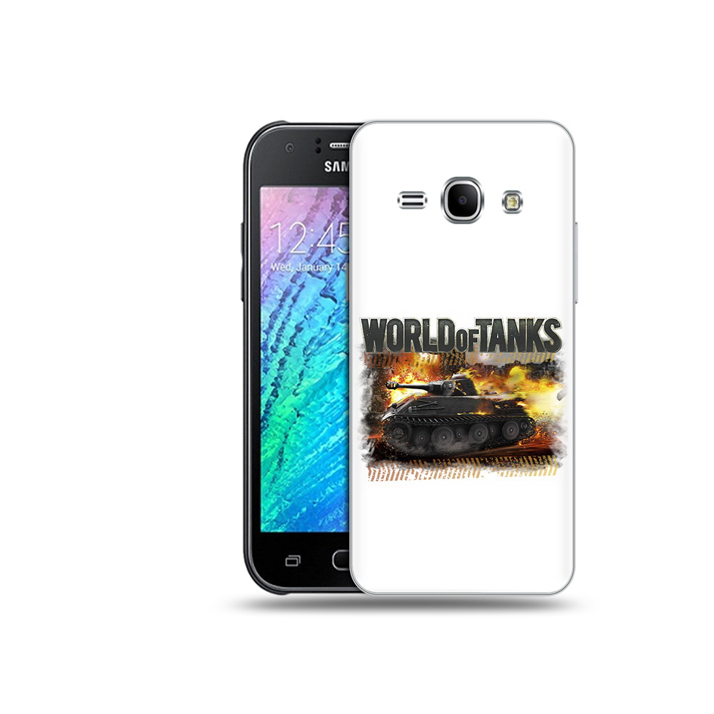 

Чехол MyPads Tocco для Samsung Galaxy J1 Мир танков-2 (PT12095.602.118), Прозрачный, Tocco