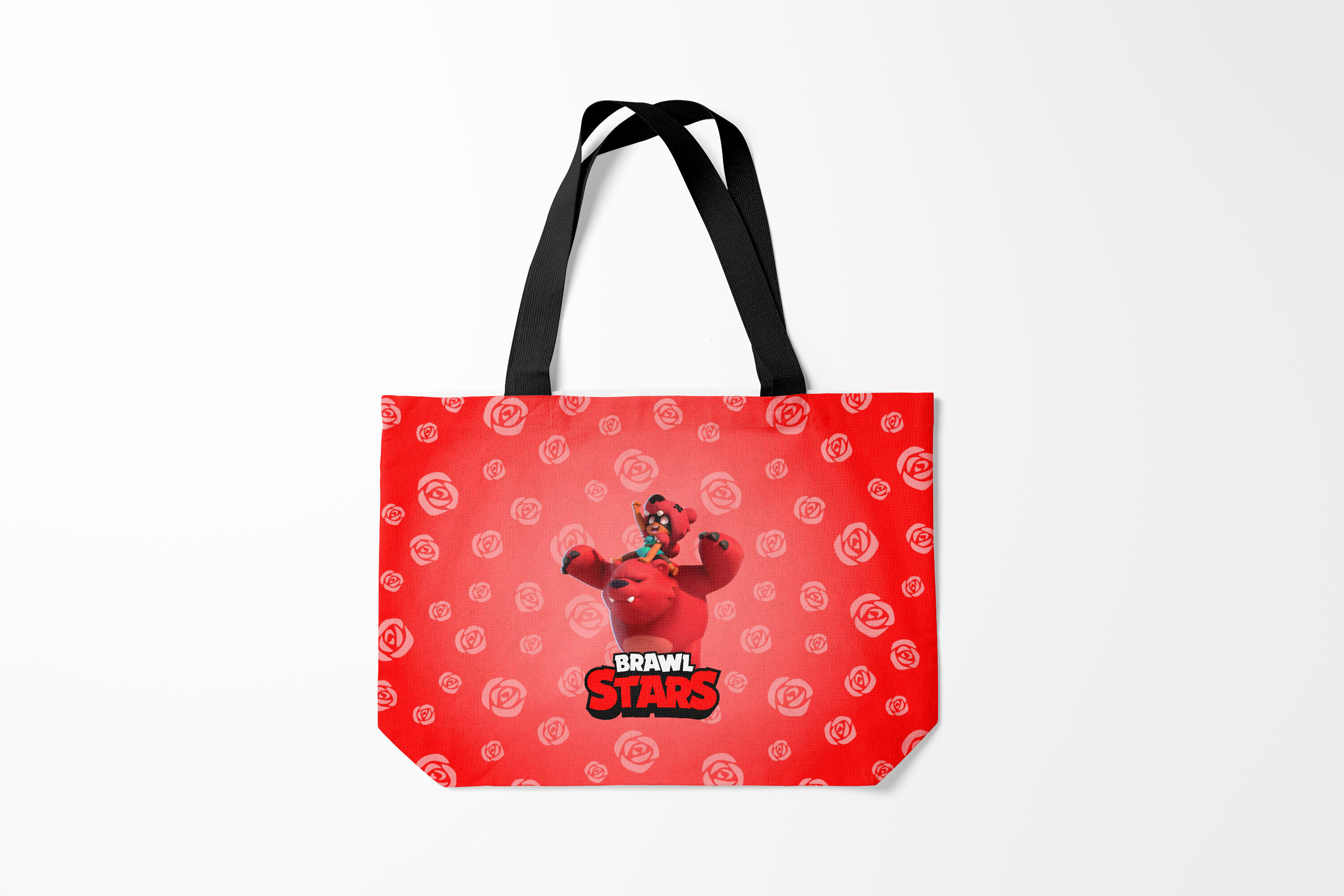 

Сумка шoппер унисекс Burnettie Brawl Stars Nita Нита, красный, Brawl Stars Nita Нита