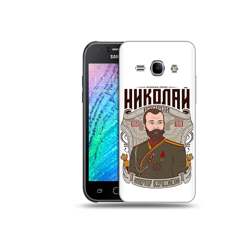 

Чехол MyPads Tocco для Samsung Galaxy J1 Николай второй (PT12095.602.125), Прозрачный, Tocco