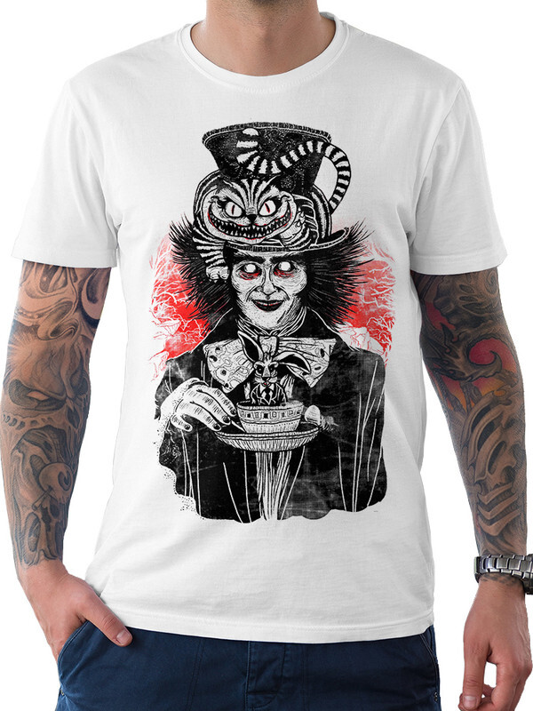 

Футболка мужская DreamShirts Studio Алиса в Стране Чудес 058-alicein-2 белая M, Белый, Алиса в Стране Чудес 058-alicein-2
