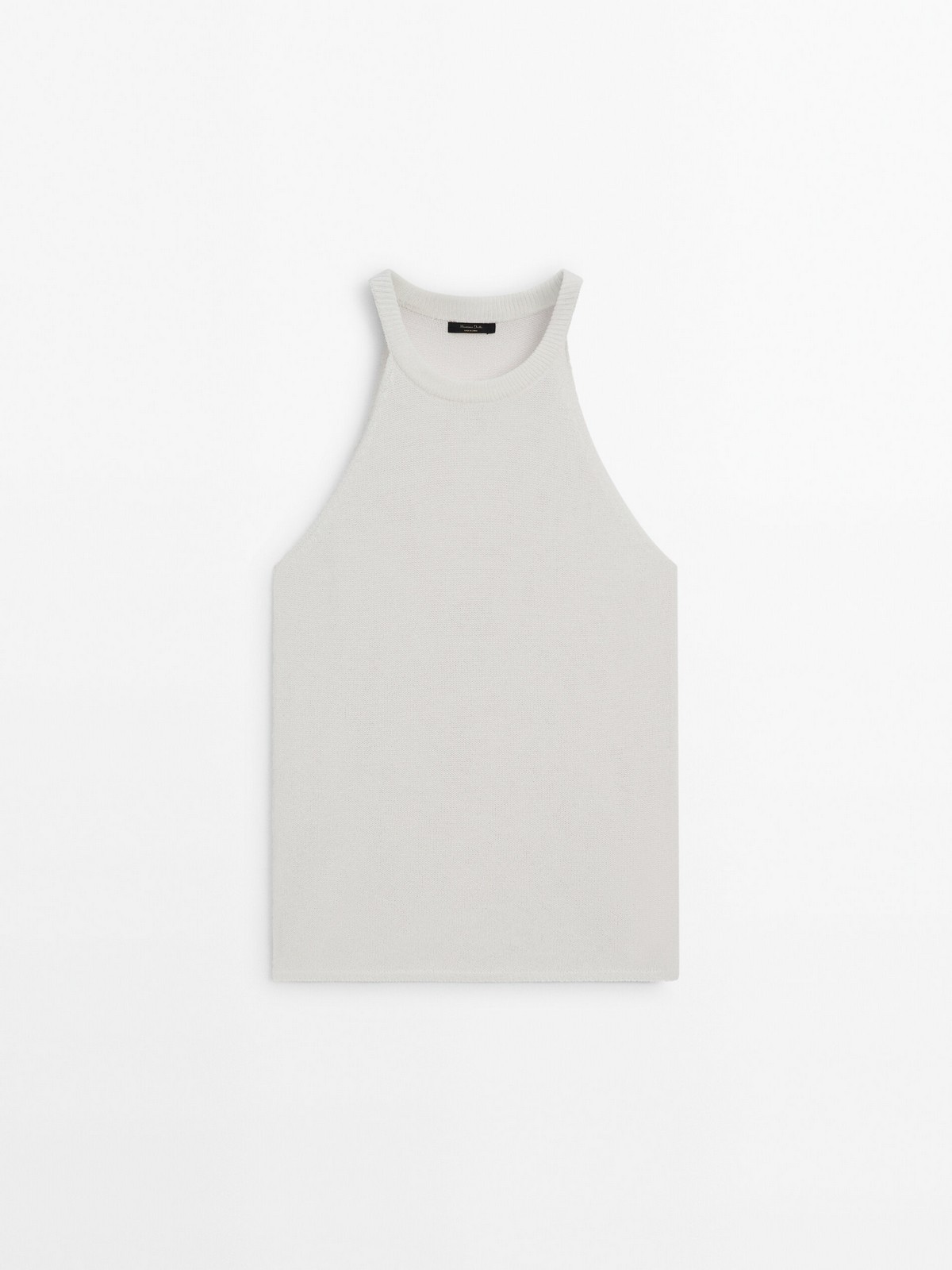 

Топ женский Massimo Dutti 5705/525-I2024 белый L, 5705/525-I2024