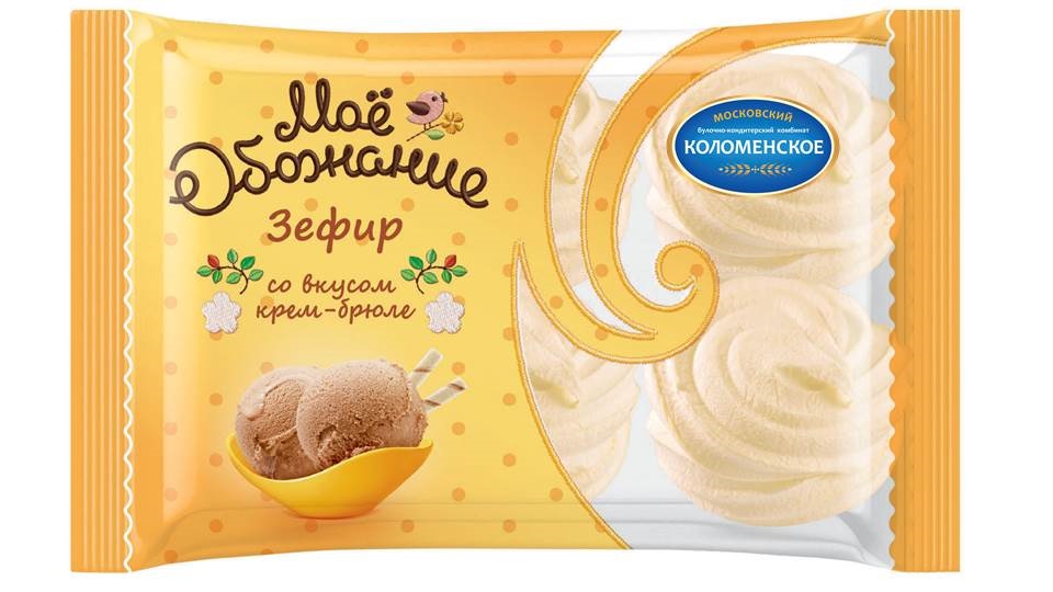

Зефир Коломенское Мое обожание со вкусом крем-брюле 250 г