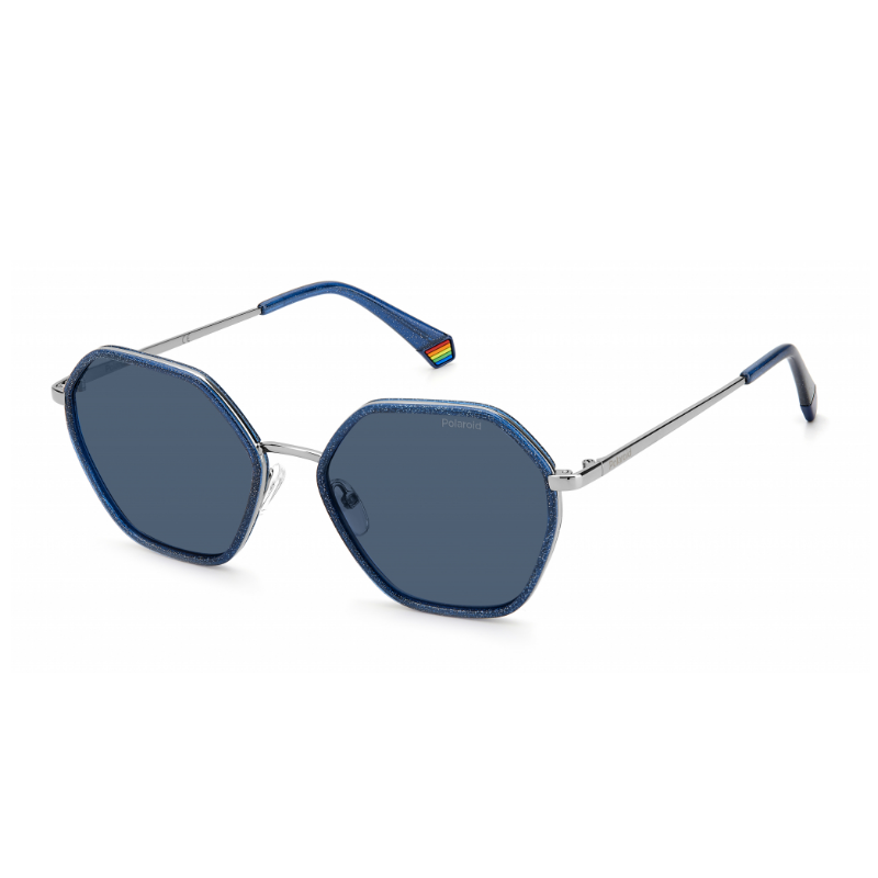 Солнцезащитные очки женские Polaroid PLD 6147/S/X синие