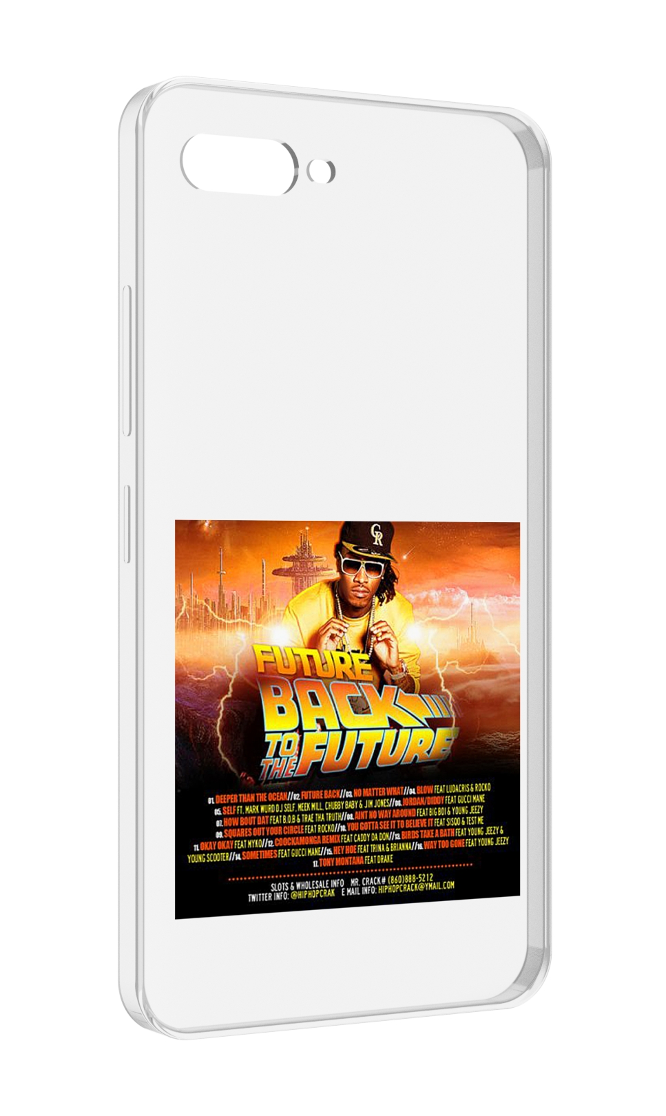 

Чехол MyPads Future - Back To The Future для ITEL A25 / ITEL A25 Pro / ITEL A35, Прозрачный, Tocco