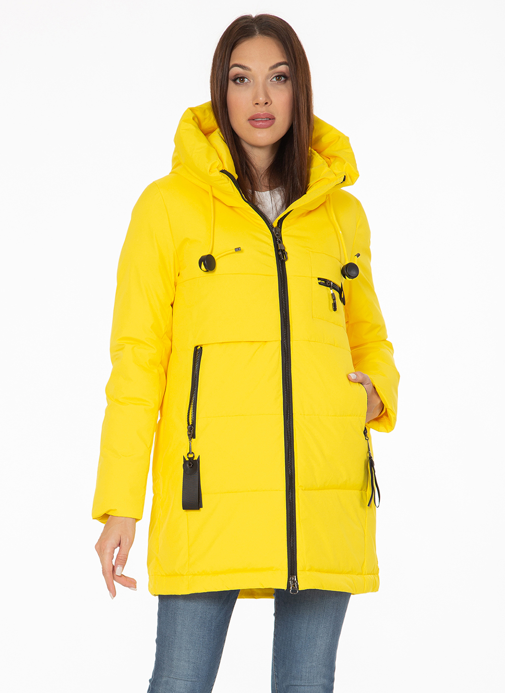 

Куртка женская WINTERRA 57009 желтая 44 RU, 57009
