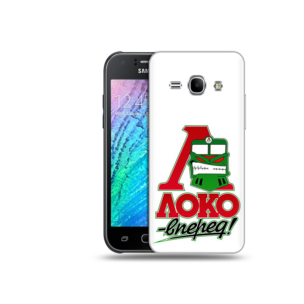 

Чехол MyPads Tocco для Samsung Galaxy J1 ФК локо вперед (PT12095.602.181), Прозрачный, Tocco