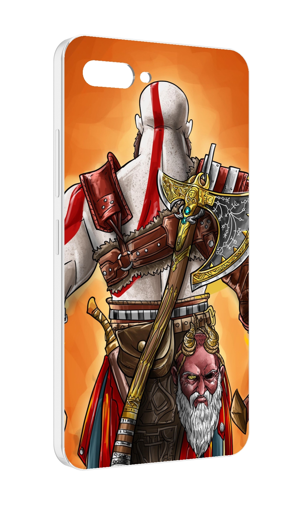 

Чехол MyPads God of War для ITEL A25 / ITEL A25 Pro / ITEL A35, Прозрачный, Tocco
