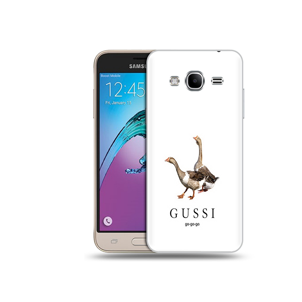 

Чехол MyPads Tocco для Samsung Galaxy J3 (2016) Гусси бренд (PT29089.580.56), Прозрачный, Tocco