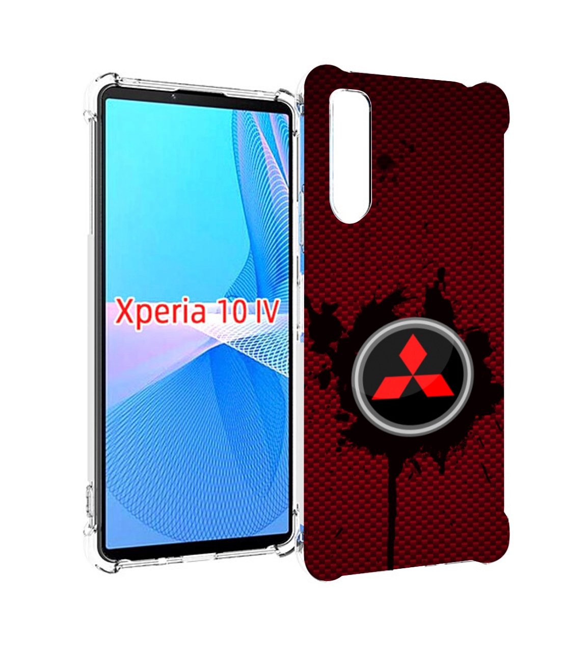 

Чехол MyPads mitsubishi 2 для Sony Xperia 10 IV (10-4), Прозрачный, Tocco