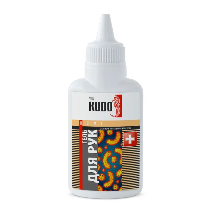 Гель для рук KUDO с антибактериальным эффектом 50 мл дезодорант kao biore z с антибактериальным эффектом без аромата 40 мл