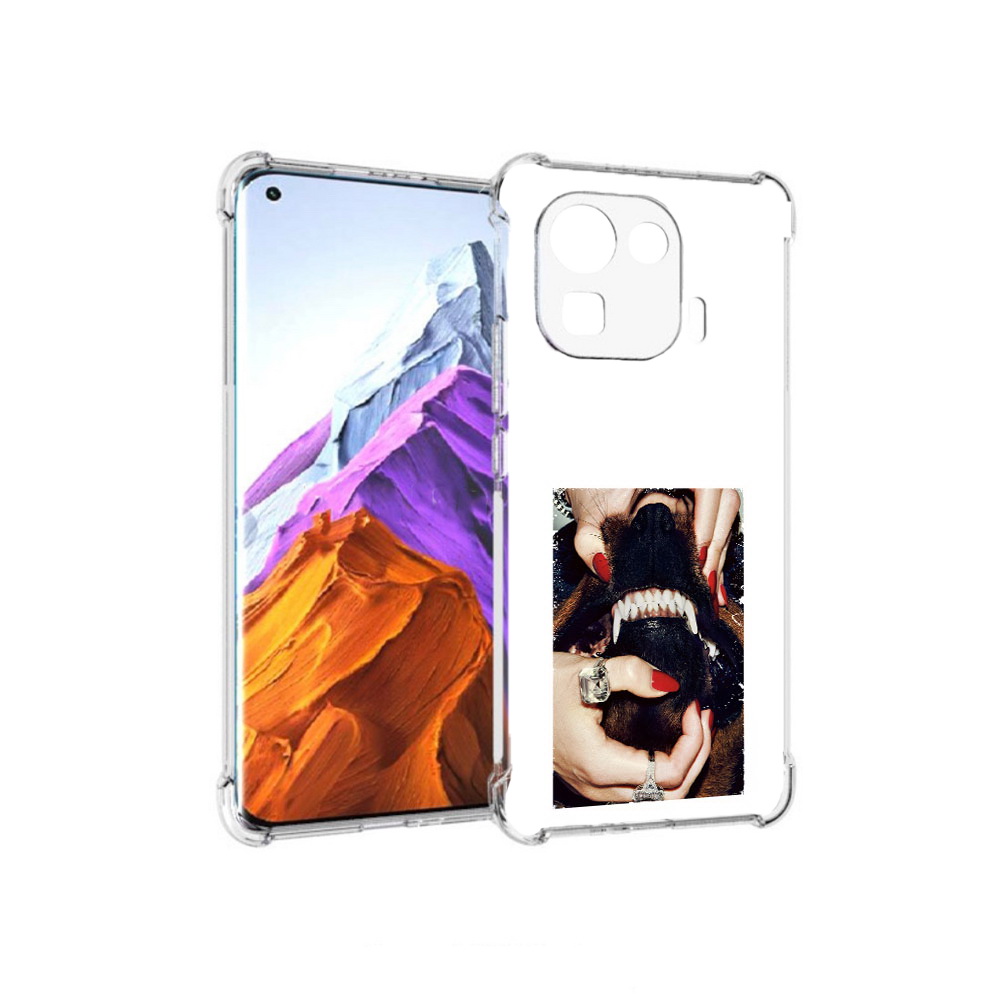 

Чехол MyPads Tocco для Xiaomi 11 Pro маникюр (PT144585.286.457), Прозрачный, Tocco