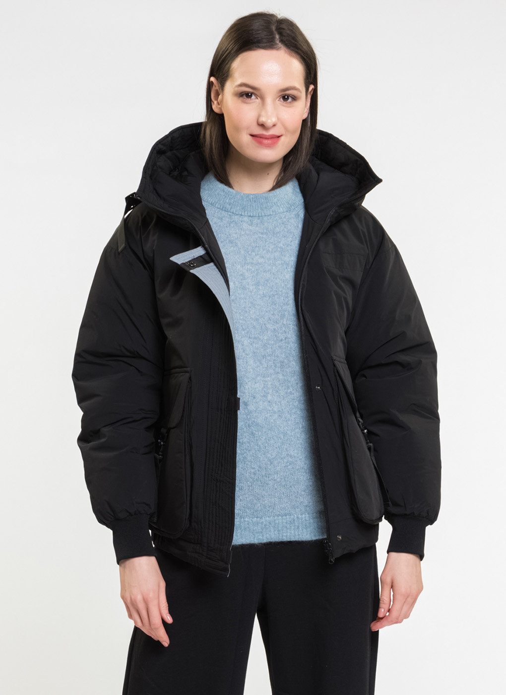 

Куртка женская Amimoda 65871 черная 44 RU, 65871