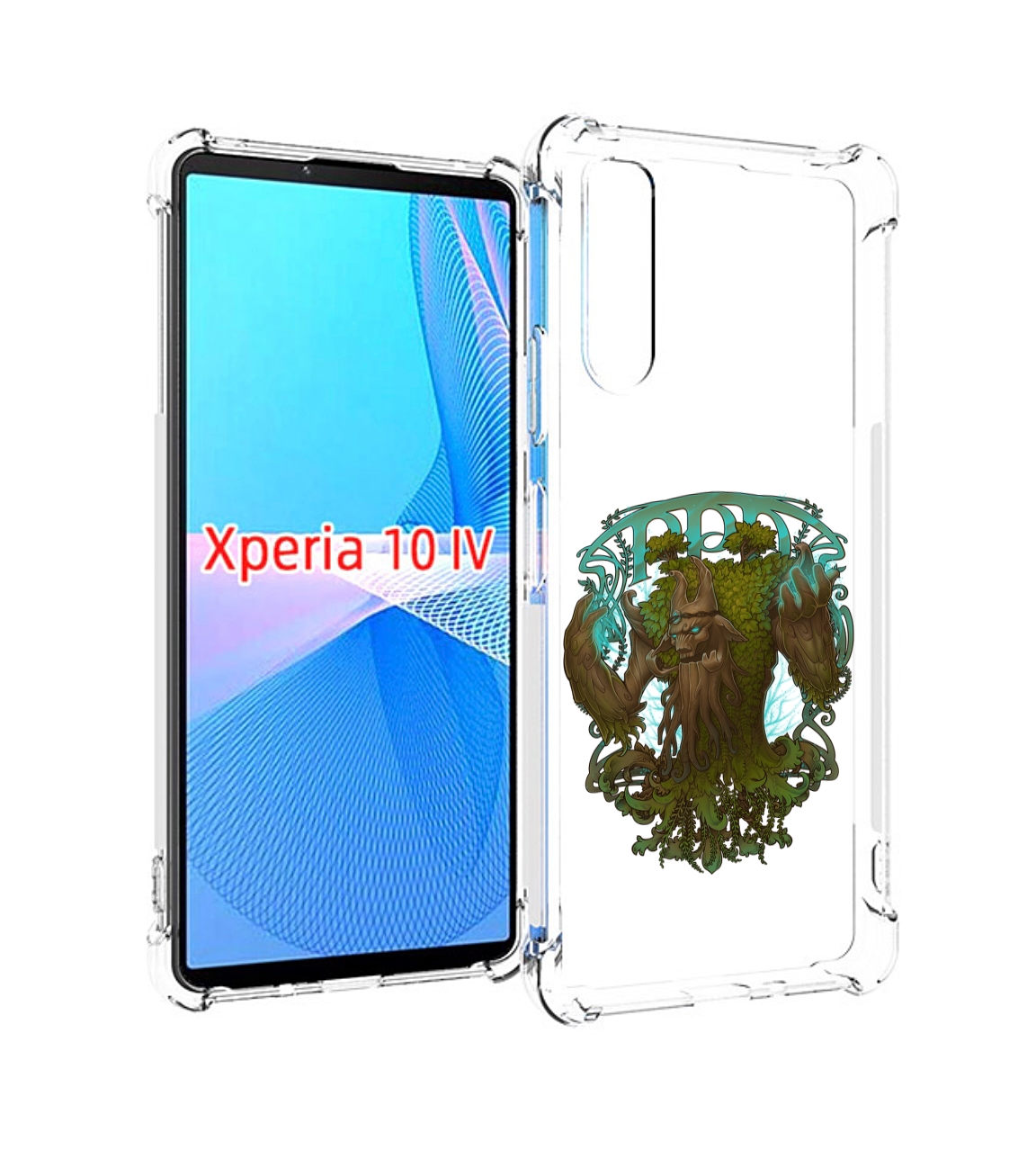 

Чехол MyPads trent protector для Sony Xperia 10 IV (10-4), Прозрачный, Tocco