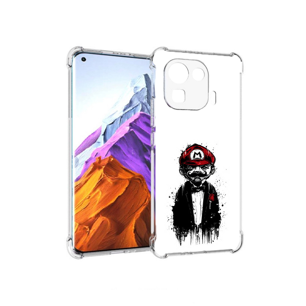 

Чехол MyPads Tocco для Xiaomi 11 Pro марио (PT144585.286.458), Прозрачный, Tocco
