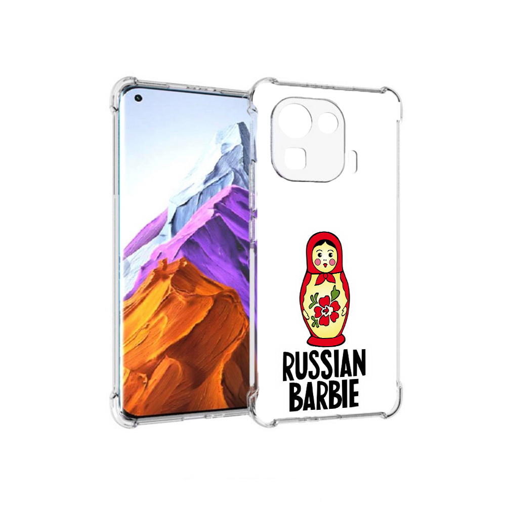 

Чехол MyPads Tocco для Xiaomi 11 Pro матрешка (PT144585.286.459), Прозрачный, Tocco