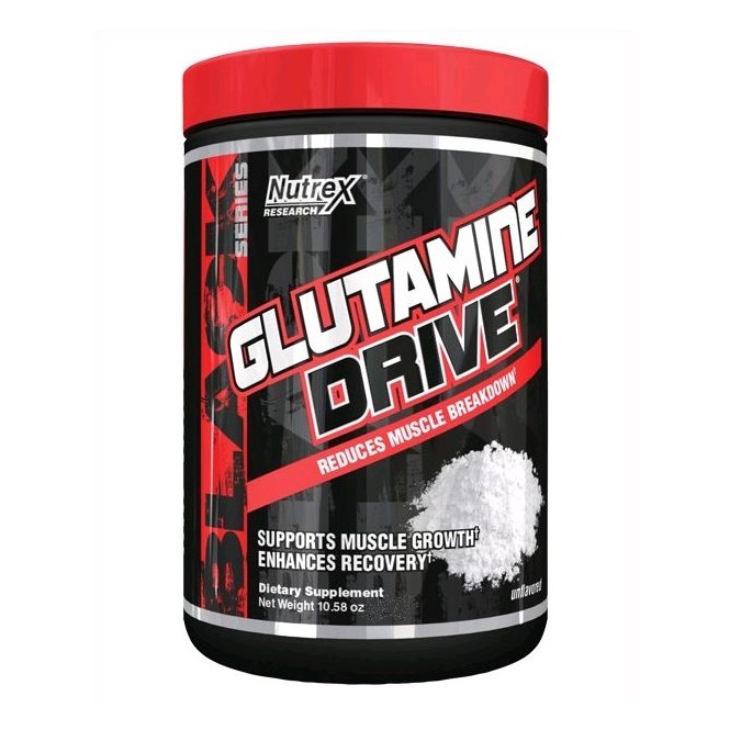 фото Glutamine drive nutrex, 300 г, unflavoured