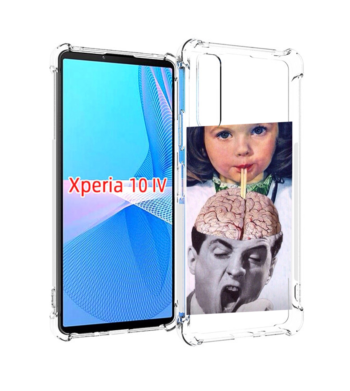 Чехол MyPads на-здоровье для Sony Xperia 10 IV (10-4)