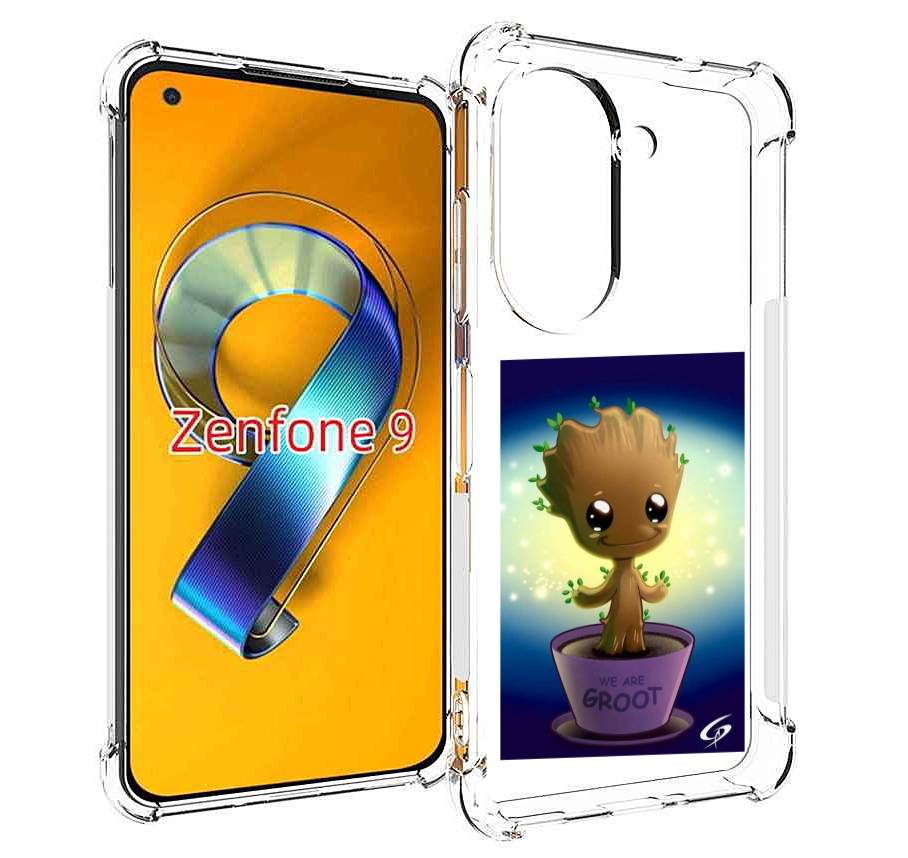 

Чехол MyPads Грут для Asus Zenfone 9 (AI2202), Прозрачный, Tocco