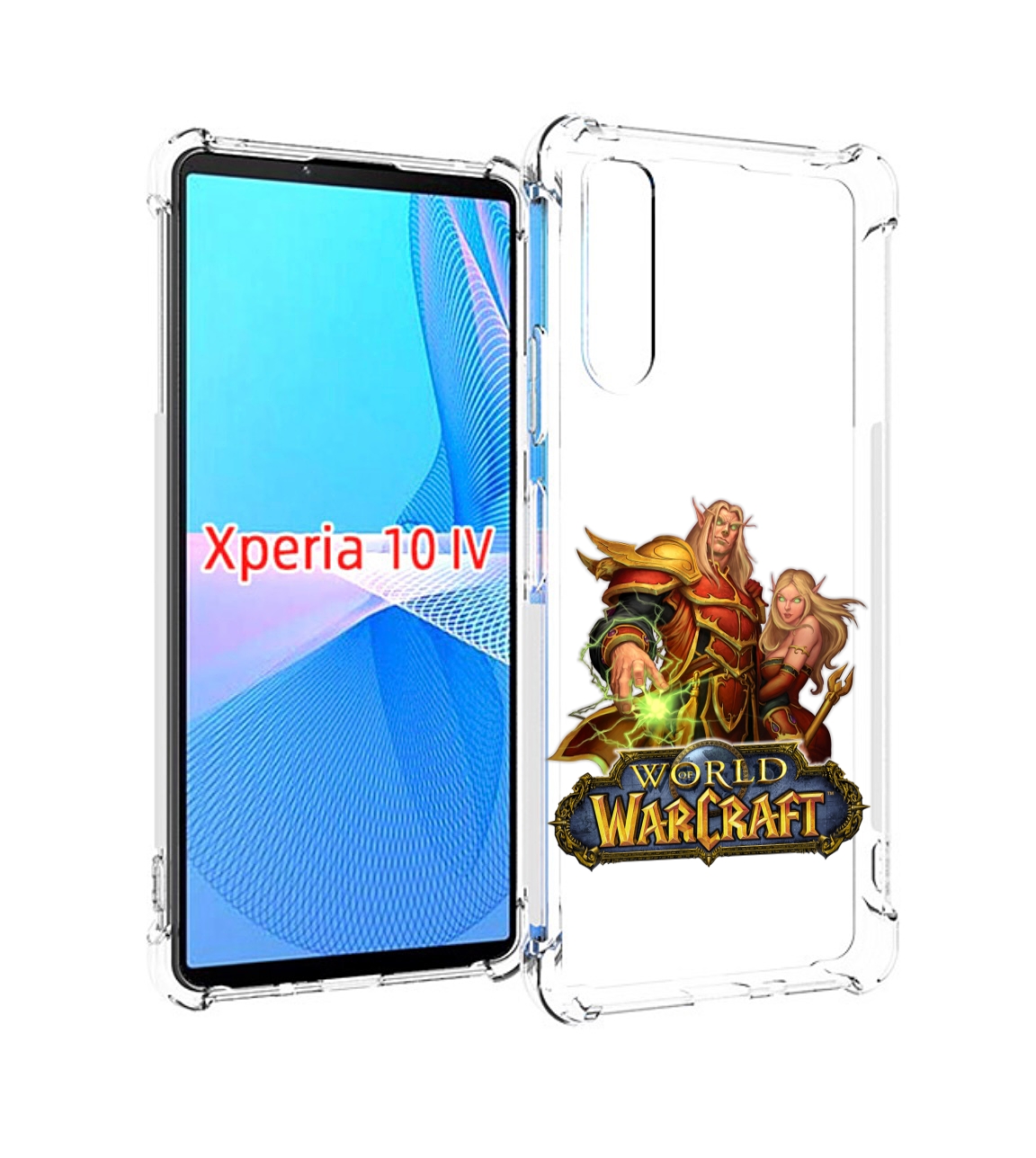 

Чехол MyPads варкрафт2 для Sony Xperia 10 IV (10-4), Прозрачный, Tocco