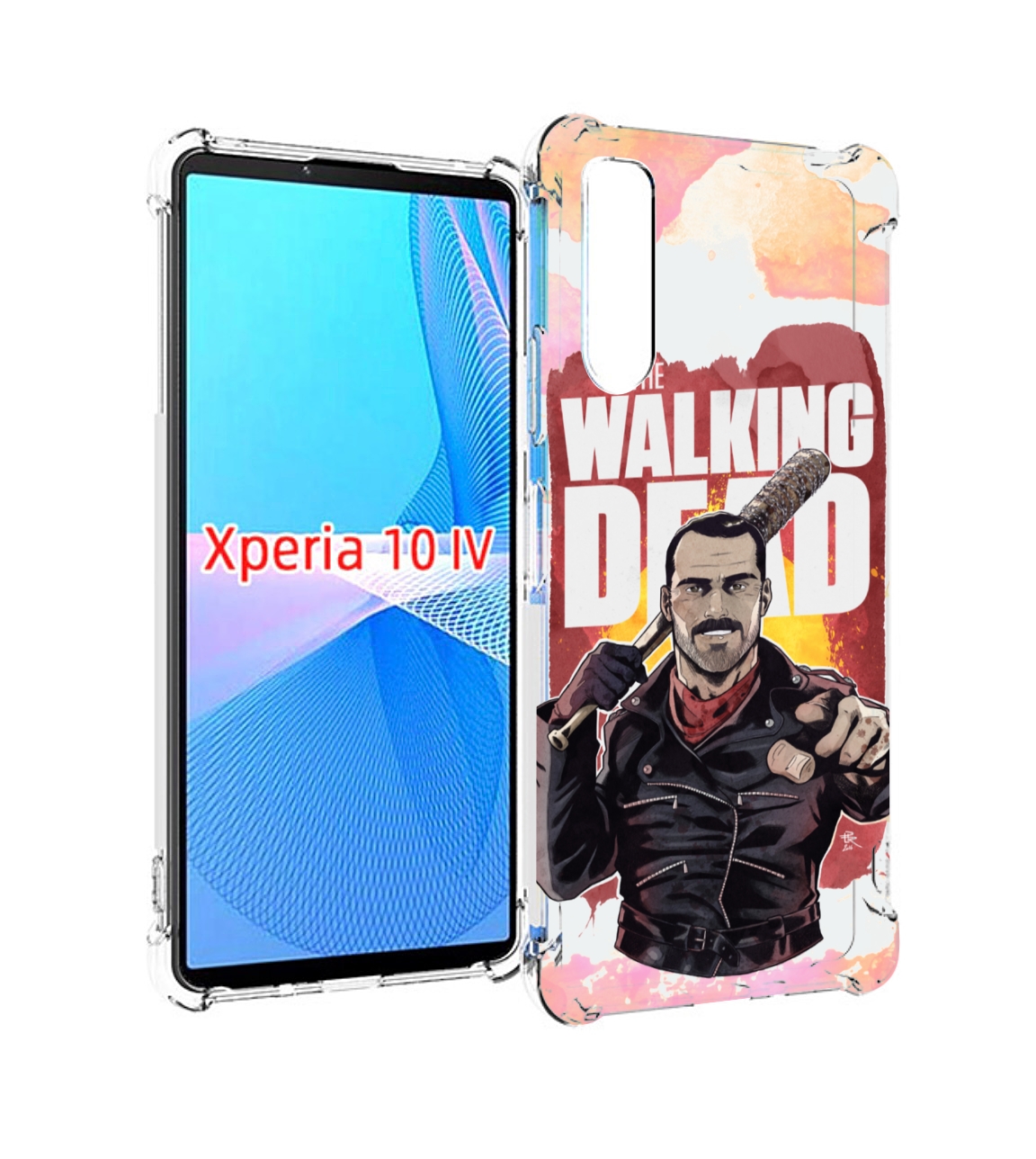 

Чехол MyPads ниган-смит для Sony Xperia 10 IV (10-4), Прозрачный, Tocco