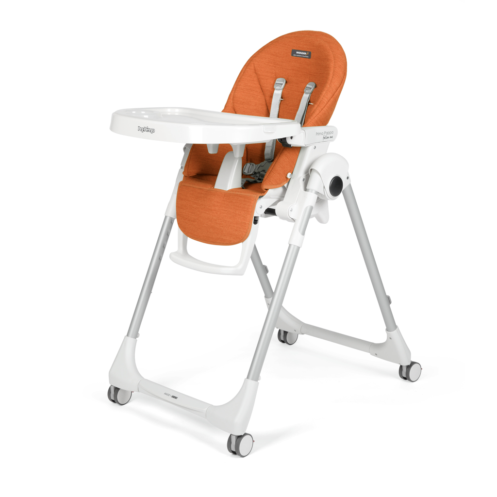 Стульчик для кормления Peg-Perego Prima Pappa Follow Me - Wonder Orange