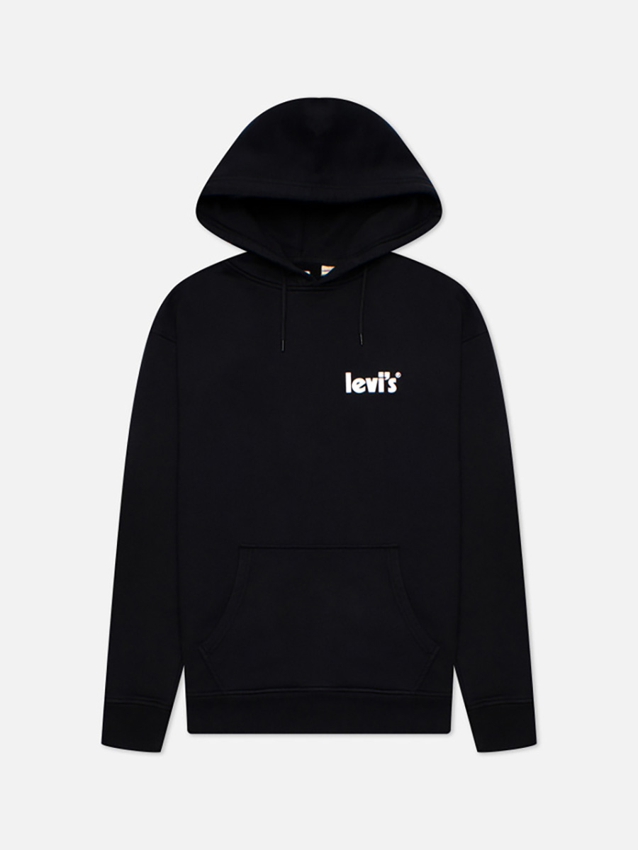 

Худи мужское Levi's 38479-0088 черное M, 38479-0088