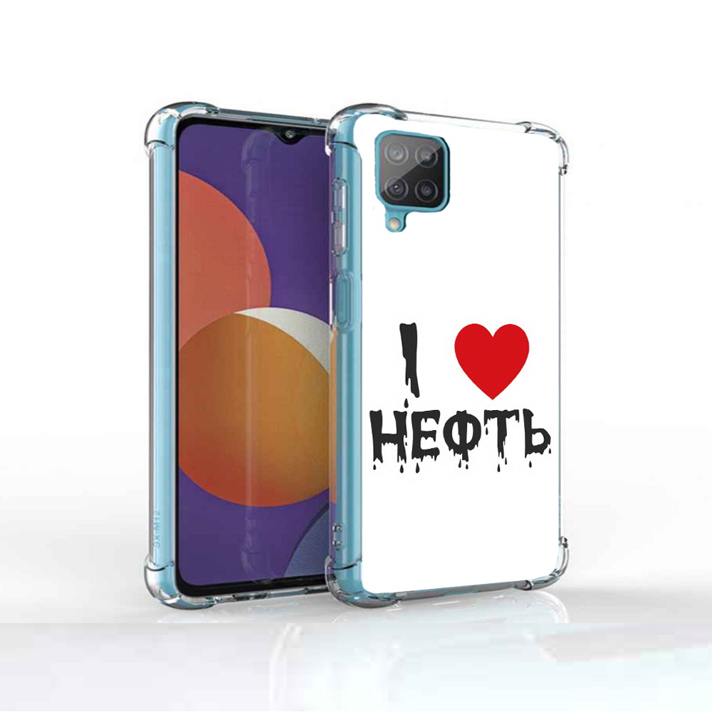 

Чехол MyPads Tocco для Samsung Galaxy M12 нефть (PT226930.536.522), Прозрачный, Tocco