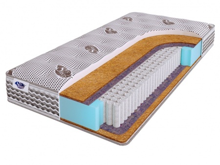 

Матрас SkySleep 80 x 230 NATURE PRO Forma Cocos S1000, Серый, NATURE PRO FORMA COCOS S1000