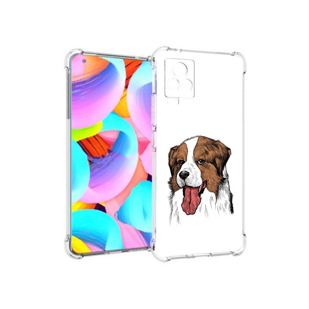 

Чехол MyPads Tocco для Vivo IQOO 7 бетховен, Прозрачный, Tocco