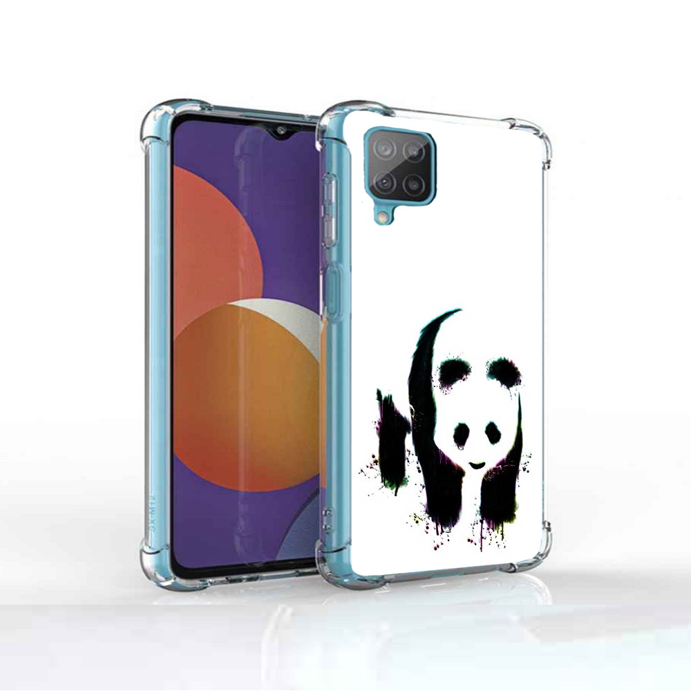 

Чехол MyPads Tocco для Samsung Galaxy M12 панда в акварели (PT226930.536.532), Прозрачный, Tocco
