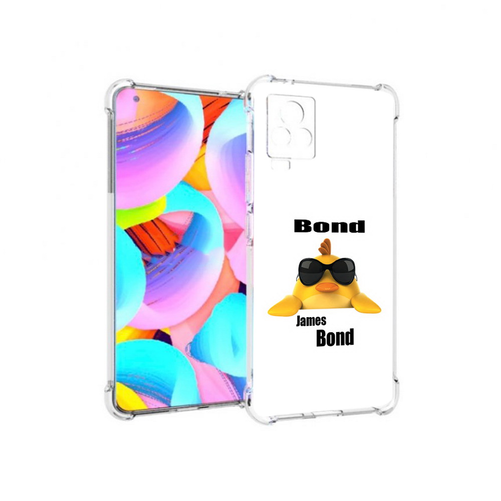 

Чехол MyPads Tocco для Vivo IQOO 7 бонд, Прозрачный, Tocco