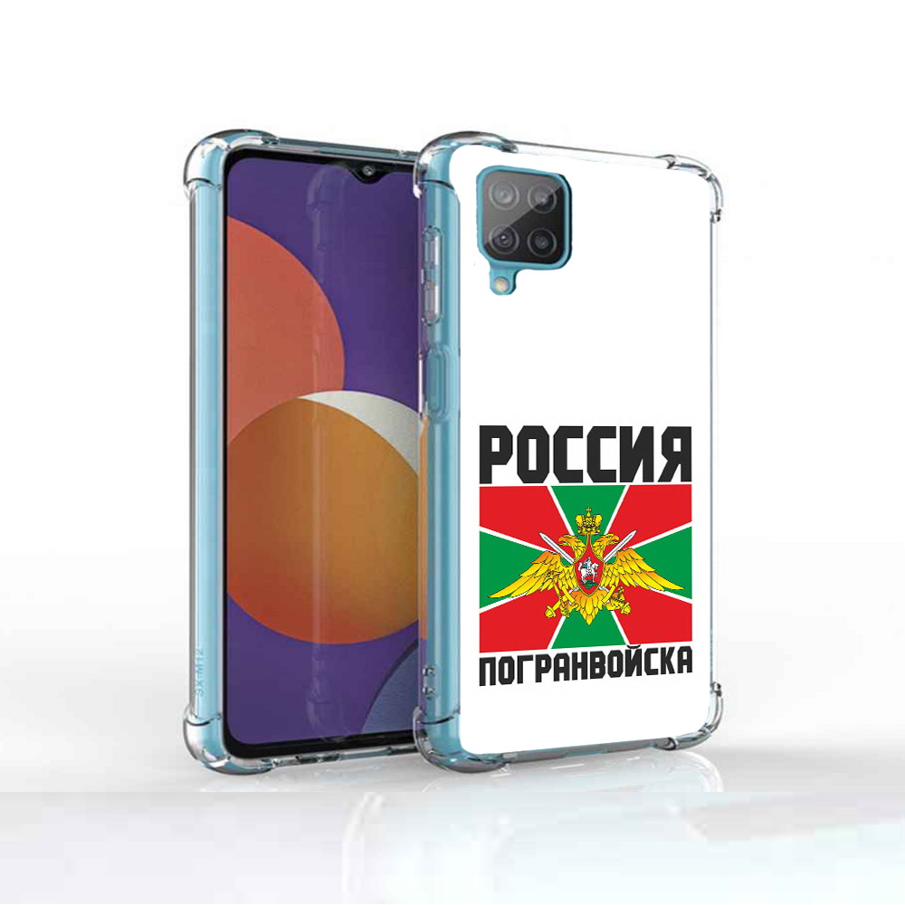 

Чехол MyPads Tocco для Samsung Galaxy M12 погранвойска (PT226930.536.548), Прозрачный, Tocco