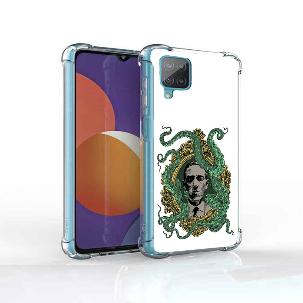 

Чехол MyPads Tocco для Samsung Galaxy M12 портрет с кракеном (PT226930.536.552), Прозрачный, Tocco