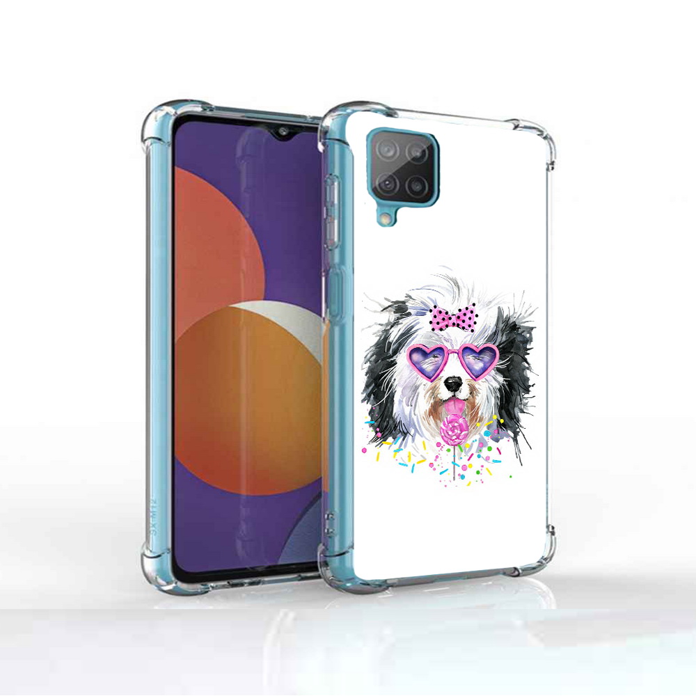 

Чехол MyPads Tocco для Samsung Galaxy M12 пушистик (PT226930.536.559), Прозрачный, Tocco