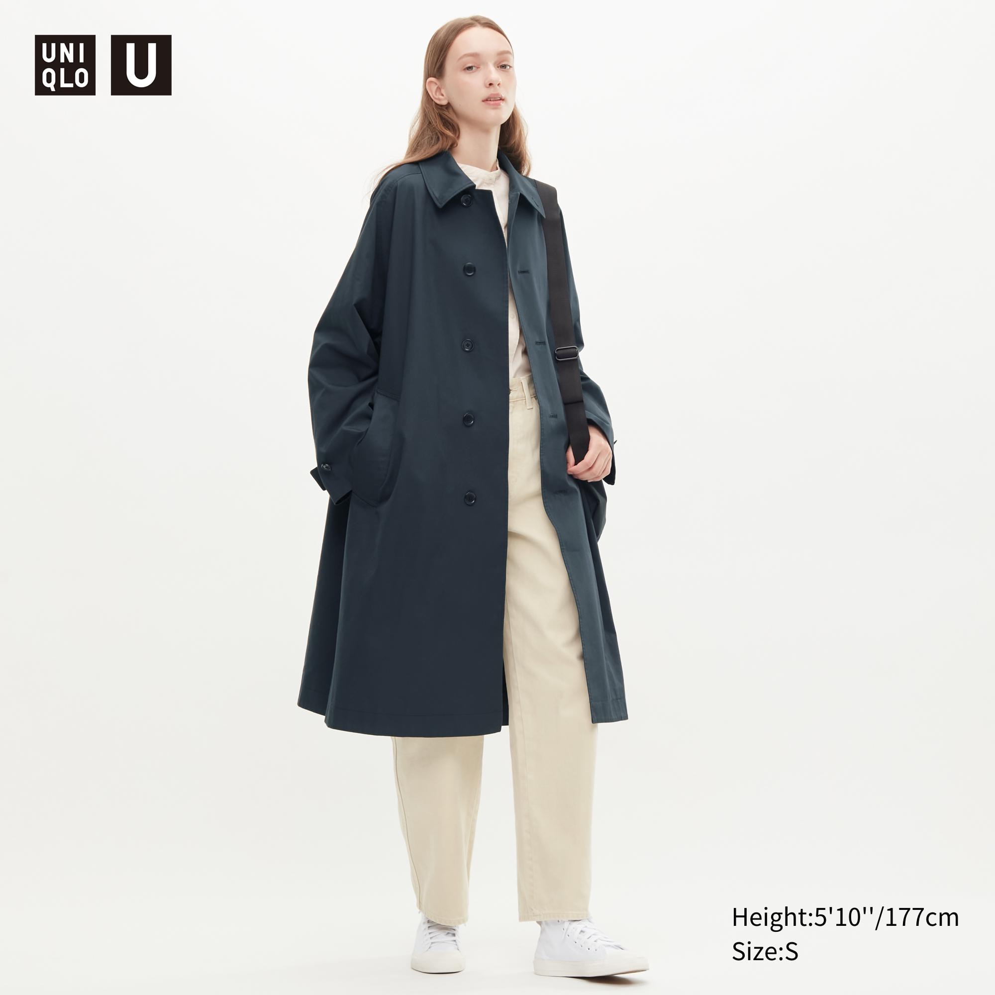 

Плащ женский UNIQLO 452376COL67 синий L (доставка из-за рубежа), 452376COL67