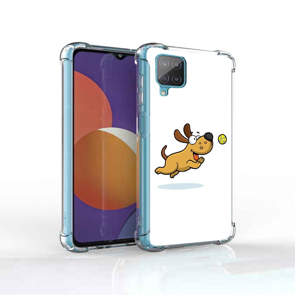 

Чехол MyPads Tocco для Samsung Galaxy M12 пёсик (PT226930.536.563), Прозрачный, Tocco