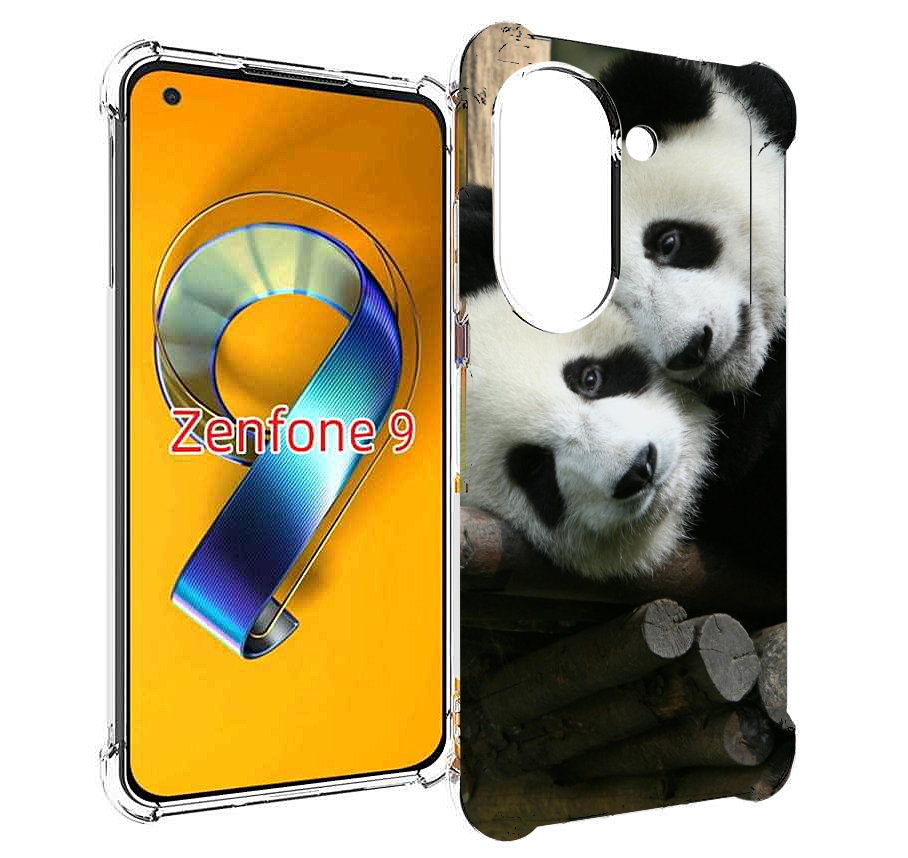 

Чехол MyPads Две-панды для Asus Zenfone 9 (AI2202), Прозрачный, Tocco