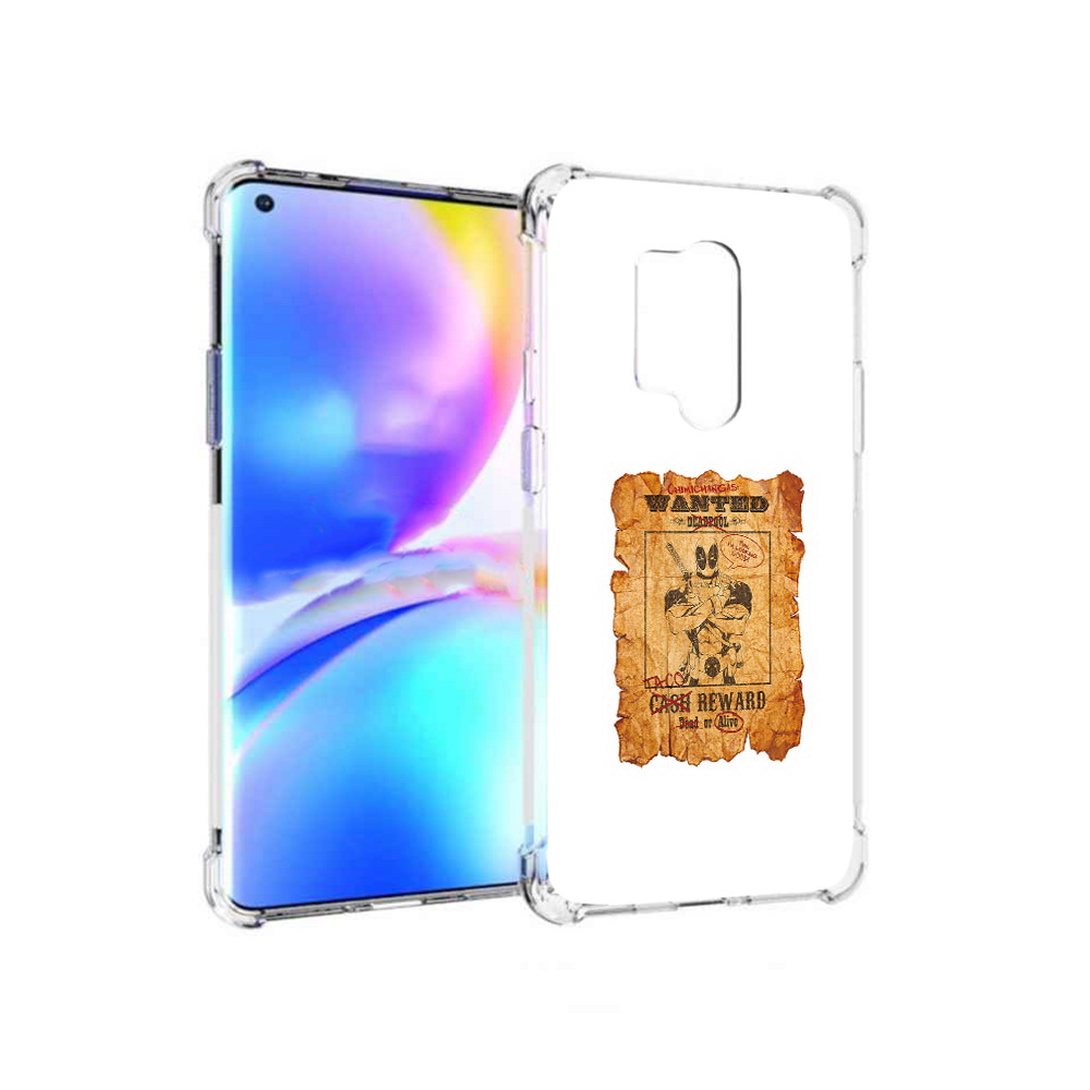 

Чехол MyPads Tocco для OnePlus 8 Pro дедпул (PT148281.139.317), Прозрачный, Tocco