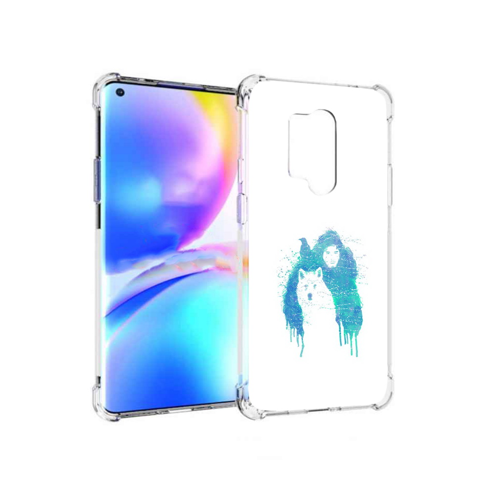 

Чехол MyPads Tocco для OnePlus 8 Pro джон сноу (PT148281.139.323), Прозрачный, Tocco