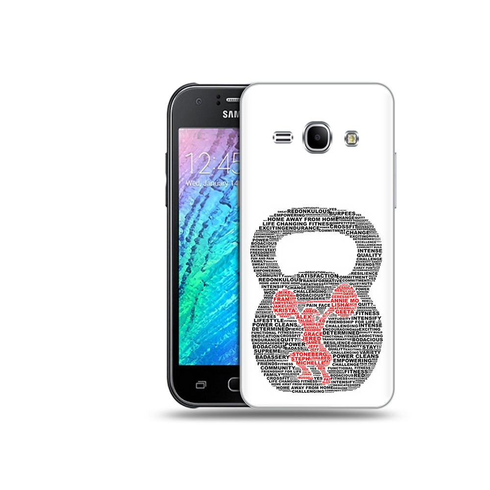 

Чехол MyPads Tocco для Samsung Galaxy J1 бодибилдинг гиря из слов (PT12095.602.232), Прозрачный, Tocco
