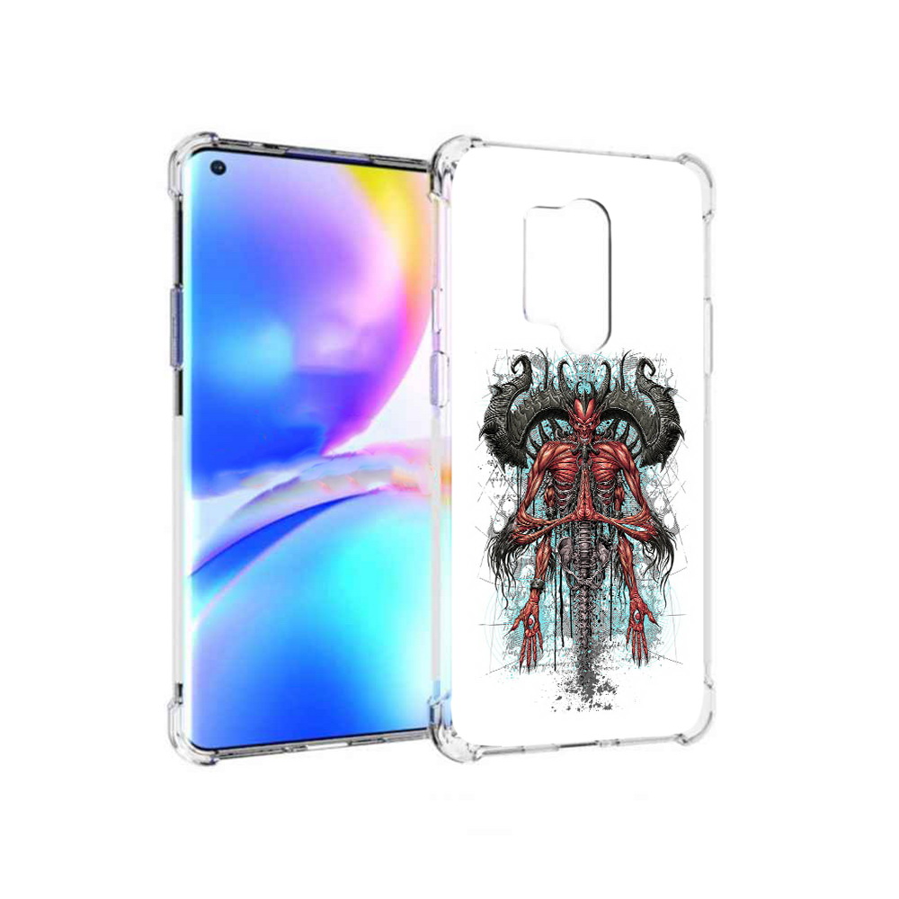 

Чехол MyPads Tocco для OnePlus 8 Pro дьявол (PT148281.139.340), Прозрачный, Tocco