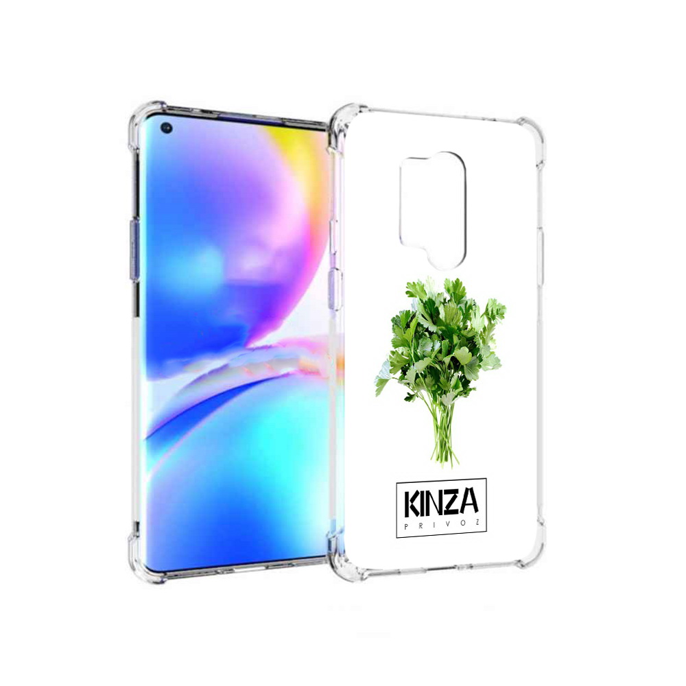 

Чехол MyPads Tocco для OnePlus 8 Pro Бренд Кинза (PT148281.139.35), Прозрачный, Tocco