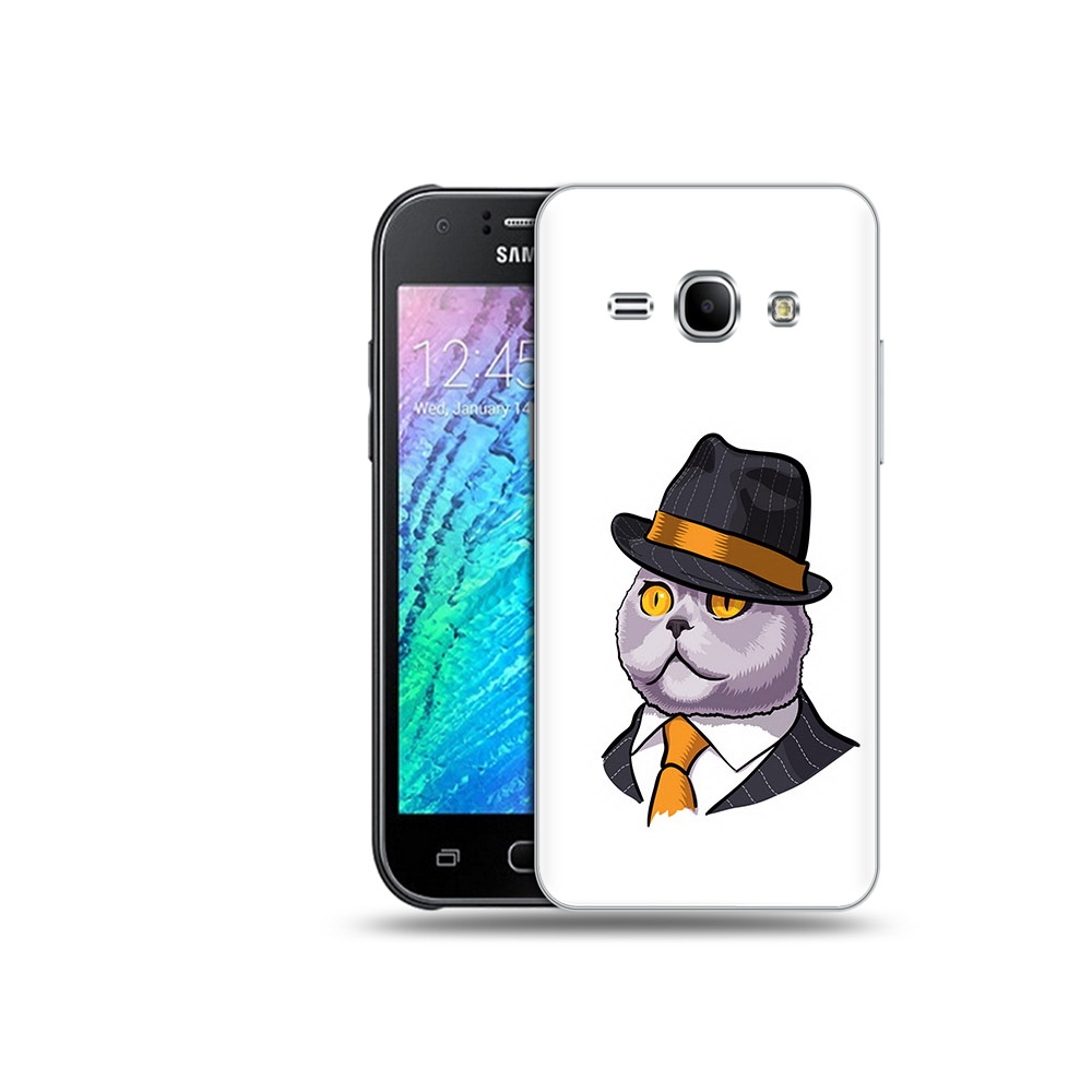 

Чехол MyPads Tocco для Samsung Galaxy J1 британец (PT12095.602.247), Прозрачный, Tocco