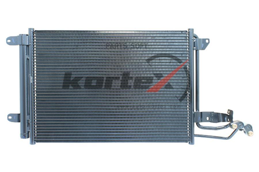 

Kortex Krd2004 Радиатор Кондиц. С Ресивером