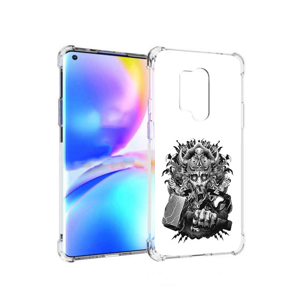 

Чехол MyPads Tocco для OnePlus 8 Pro злой тор (PT148281.139.363), Прозрачный, Tocco