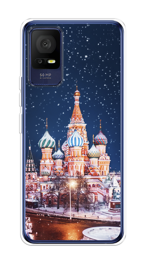 

Чехол на TCL 408/405 "Москва 1", Коричневый;синий;белый, 291350-1