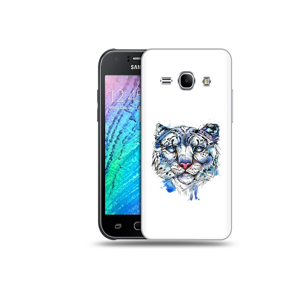 

Чехол MyPads Tocco для Samsung Galaxy J1 водяной тигр (PT12095.602.263), Прозрачный, Tocco