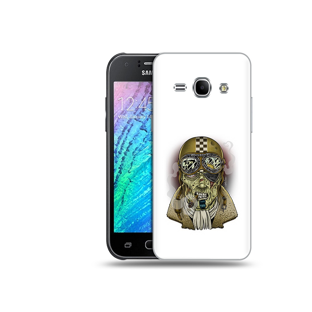 

Чехол MyPads Tocco для Samsung Galaxy J1 военный зомби (PT12095.602.264), Прозрачный, Tocco